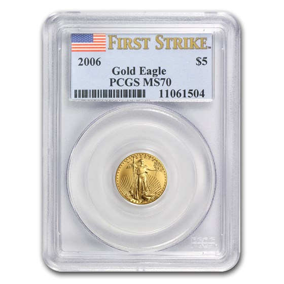 2006 4-Coin American Gold Eagle Set MS-70 PCGS (FS)