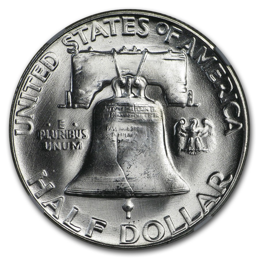 1956 Franklin Half Dollar MS-65 NGC