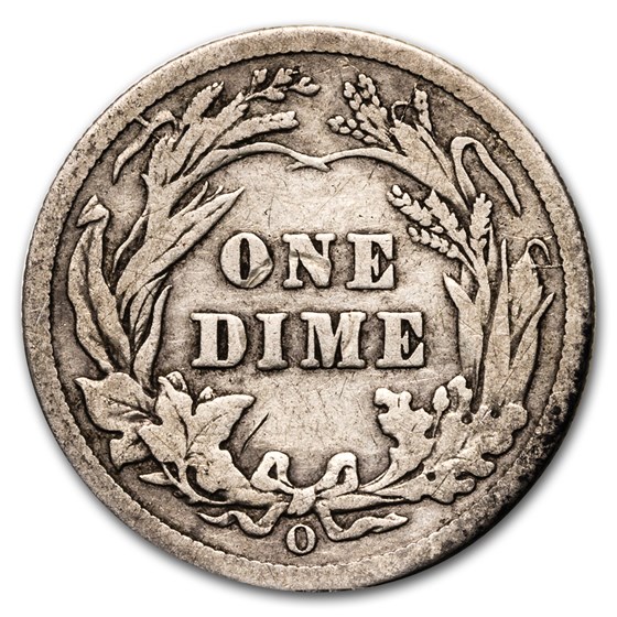 1892-1916 Barber Dimes Avg Circ