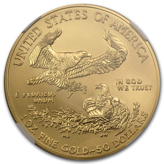 2009 1 oz American Gold Eagle MS-69 NGC