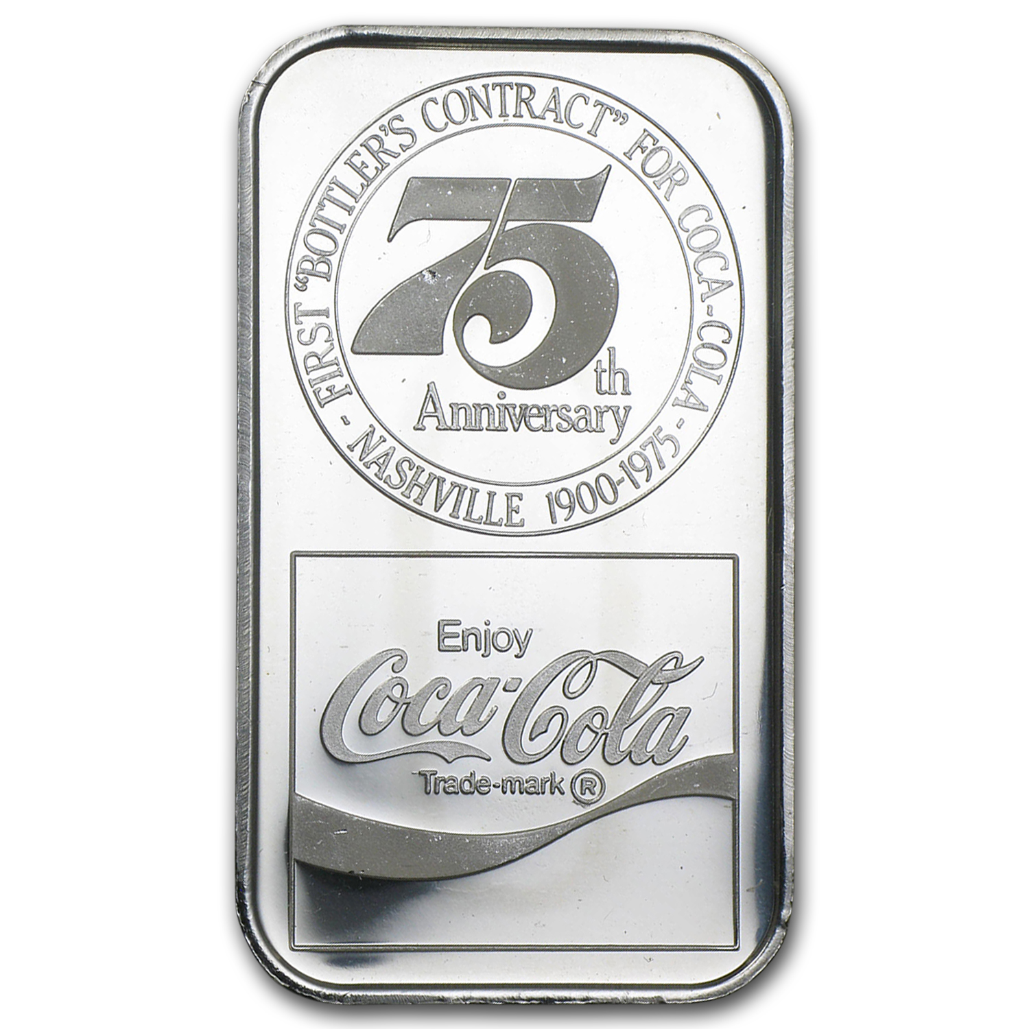 1 oz Silver Bar - Coca Cola (Nashville, TN)