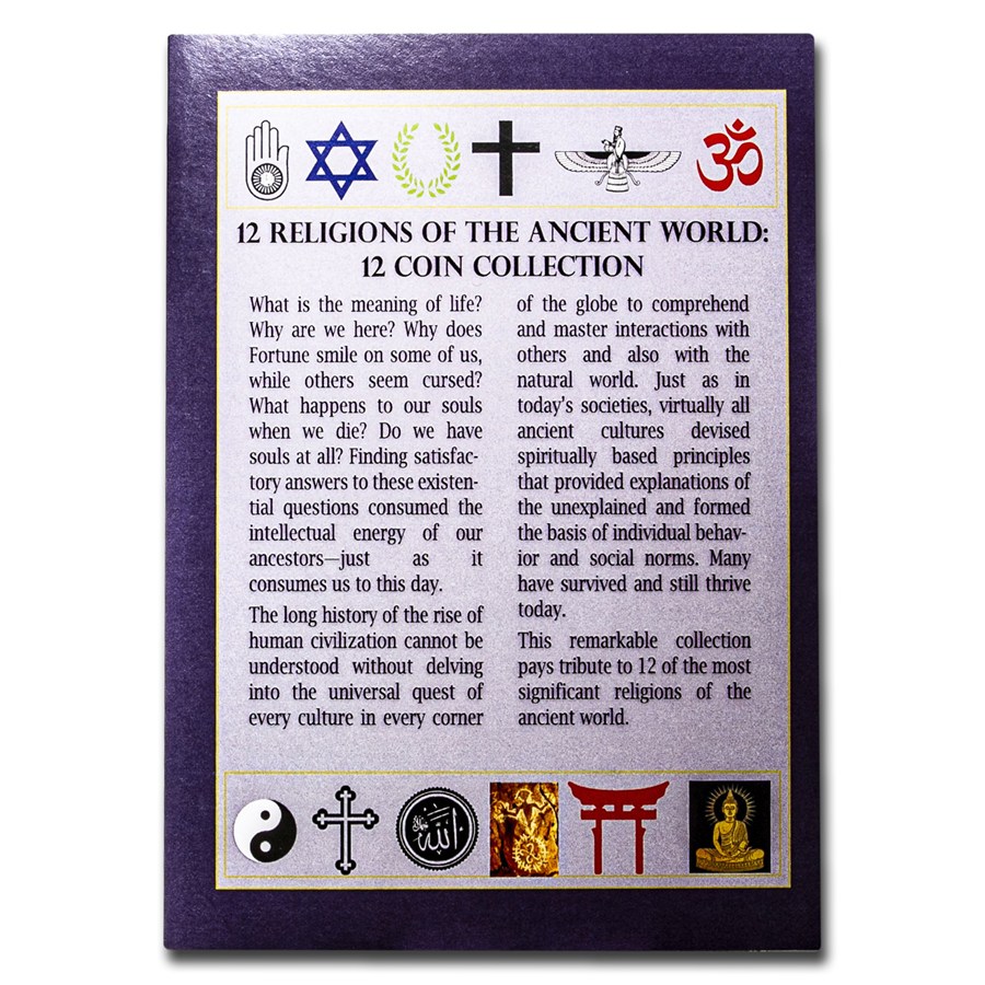 Religions of the Ancient World 12-Coin Set