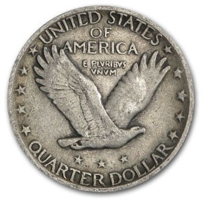 1925 Standing Liberty Quarter VF