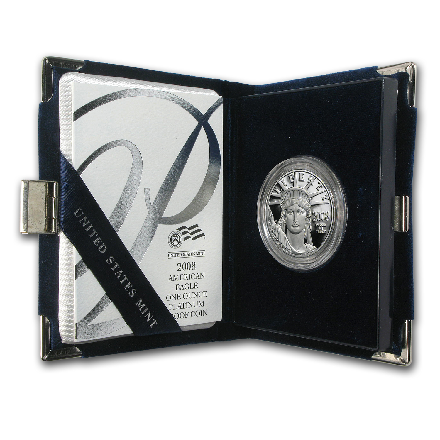 2008-W 1 oz Proof American Platinum Eagle (w/Box &amp; COA)