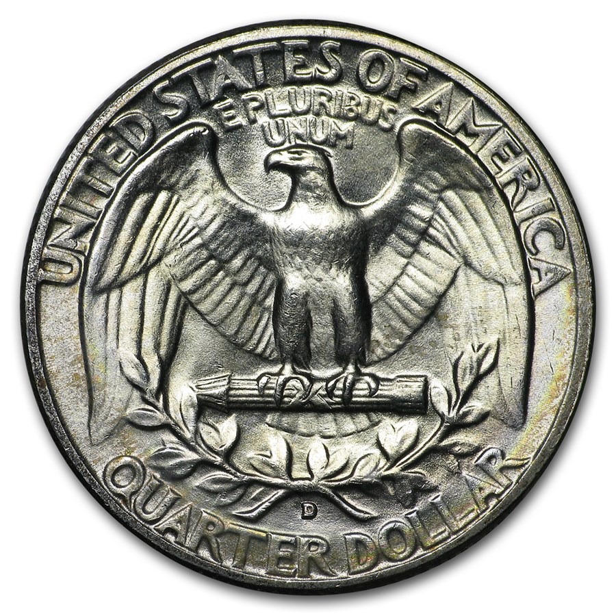 1951-D Washington Quarter BU