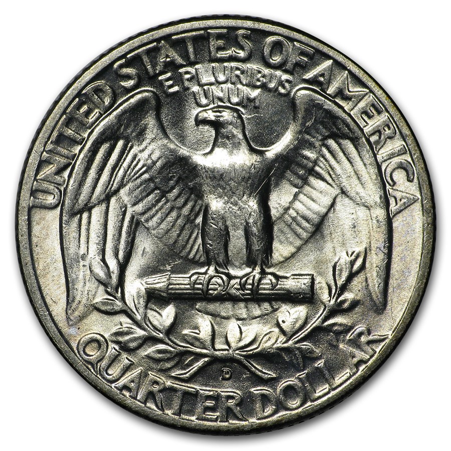 1952-D Washington Quarter BU