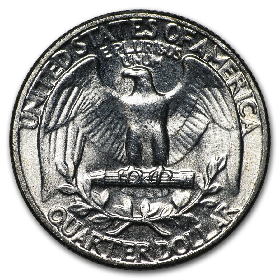 1953 Washington Quarter BU