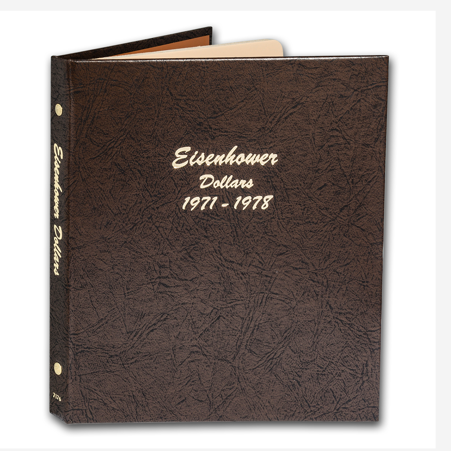 Dansco Album #7176 - Eisenhower Dollars 1971-1978