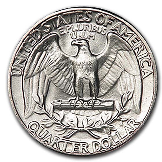 1960 Washington Quarter BU