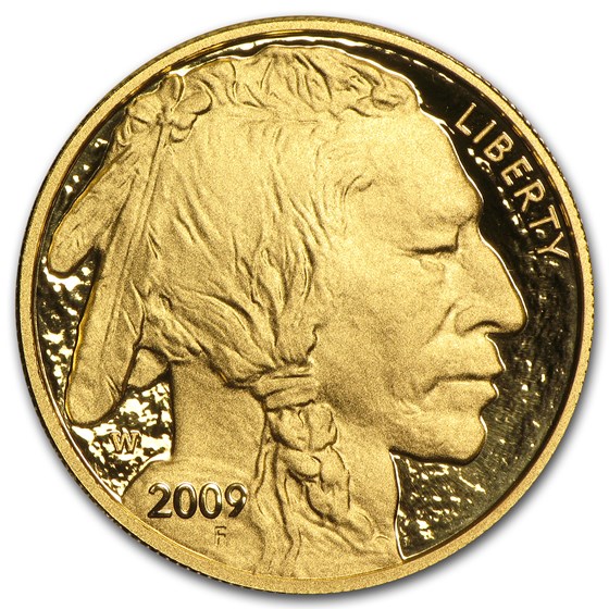 2009-W 1 oz Proof Gold Buffalo (w/Box &amp; COA)