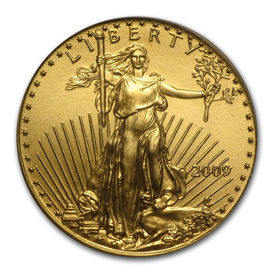 2009 1/10 oz American Gold Eagle MS-70 PCGS (FirstStrike®)
