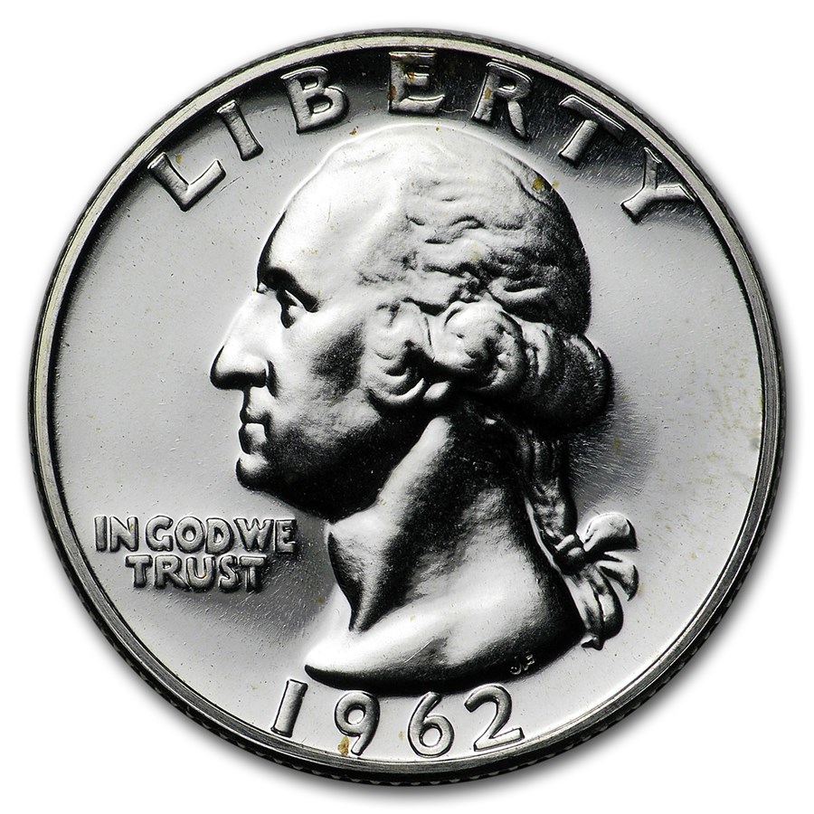 1962 Washington Quarter Gem Proof