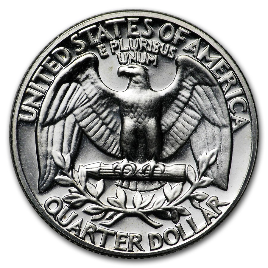 1962 Washington Quarter Gem Proof