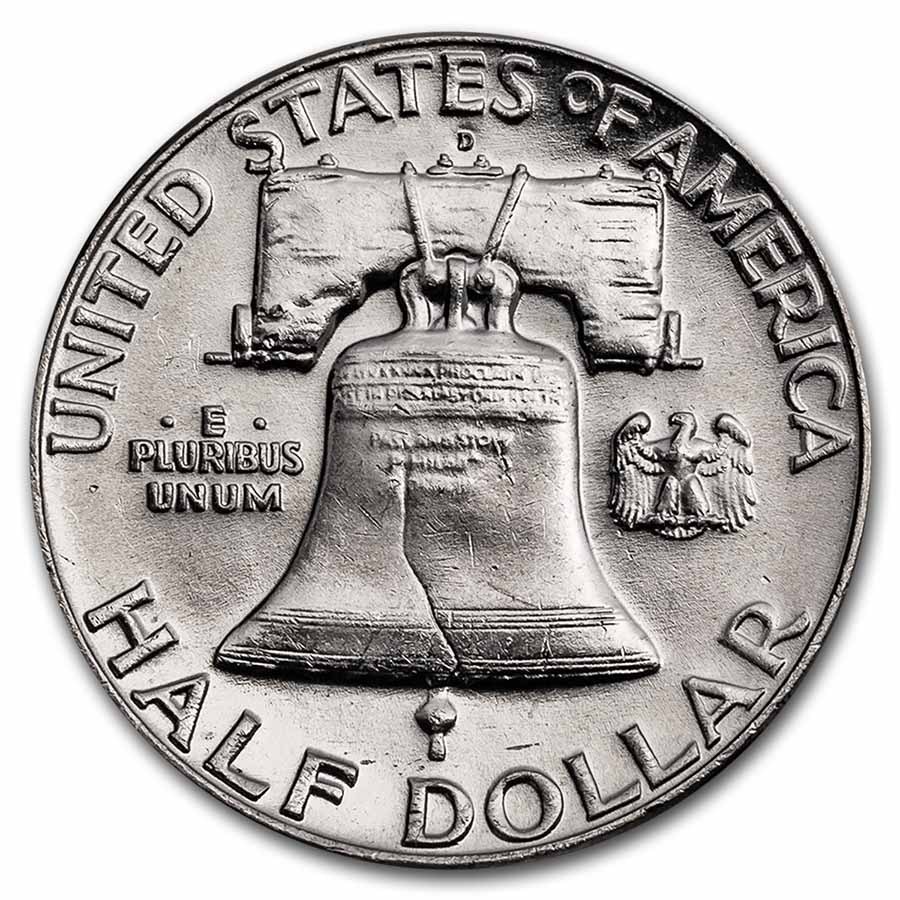 1948-1963 Franklin Half Dollar BU (Random)
