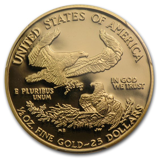 2004-W 1/2 oz Proof American Gold Eagle PR-70 PCGS