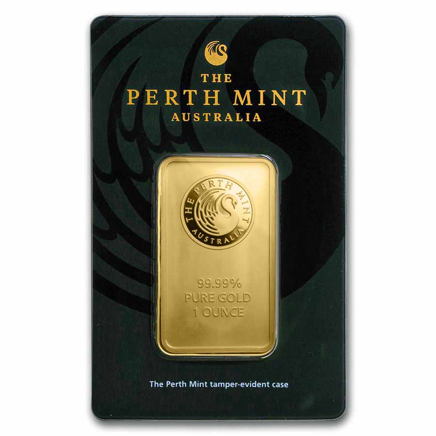 1 oz Gold Bar - Perth Mint (In Assay) 1 oz Gold Bar - Perth Mint (In Assay)