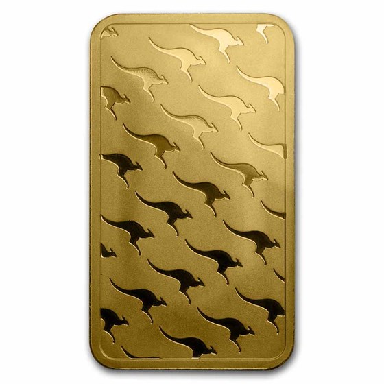 1 oz Gold Bar - Perth Mint (In Assay)