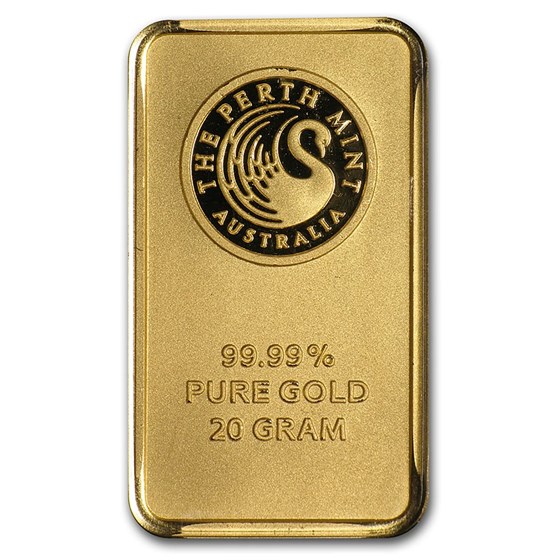 20 gram Gold Bar - The Perth Mint (In Assay)