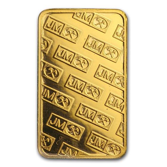 2.5 gram Gold Bar - Johnson Matthey
