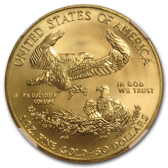 2009 1 oz American Gold Eagle MS-70 NGC