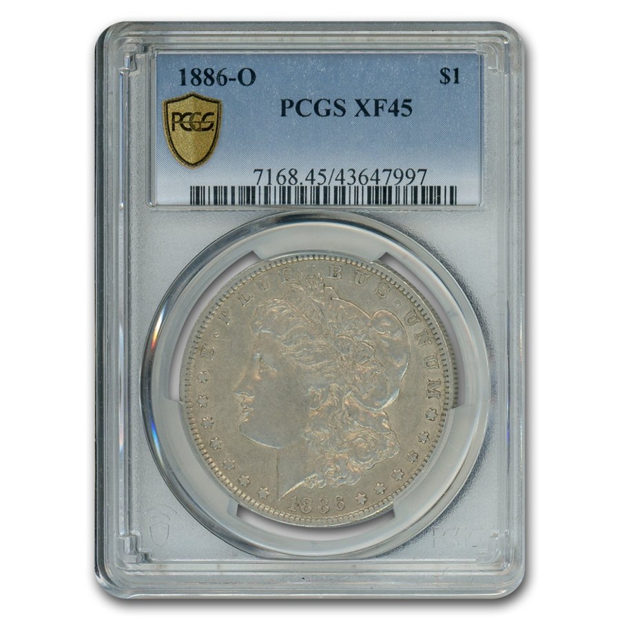 1886-O Morgan Dollar XF-45 PCGS