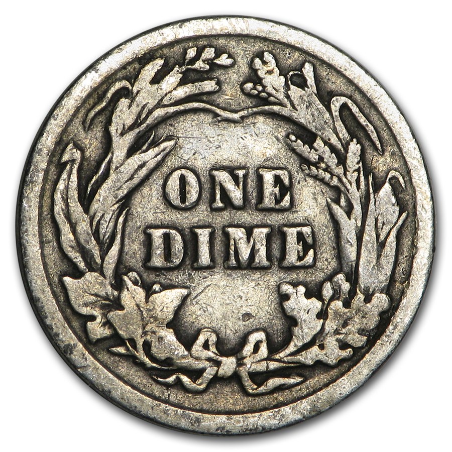 1911 Barber Dime Good/VG