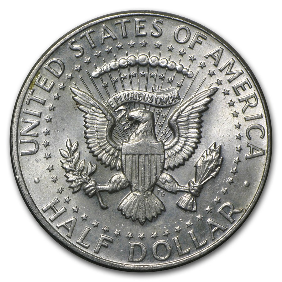 90% Silver Kennedy Half-Dollars $500 Face Value Bag (1964)