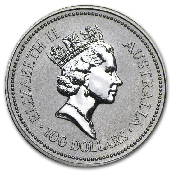 1993 Australia 1 oz Platinum Koala BU