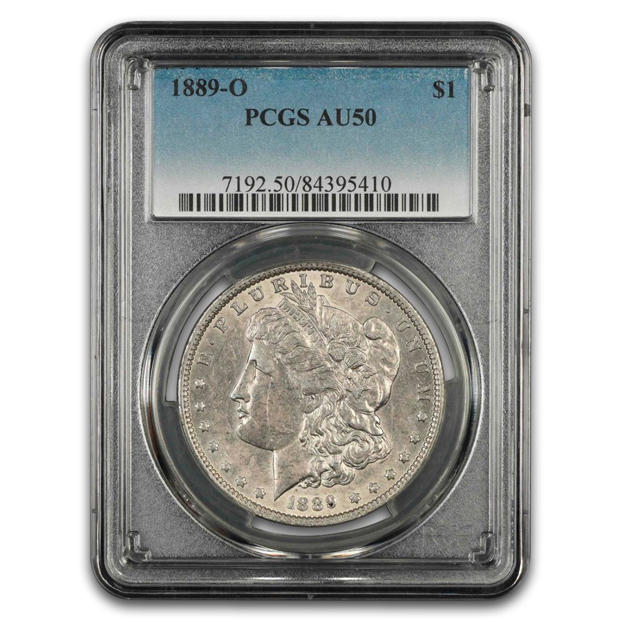1889-O Morgan Dollar AU-50 PCGS