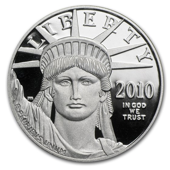 2010-W 1 oz Proof American Platinum Eagle (w/Box &amp; COA)
