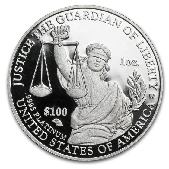 2010-W 1 oz Proof American Platinum Eagle (w/Box &amp; COA)
