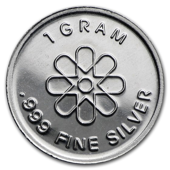 1 gram Silver Round - Secondary Market