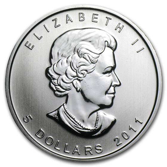 2011 Canada 1 oz Silver Maple Leaf BU