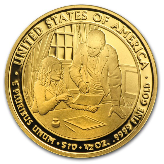 2009-W 1/2 oz Proof Gold Sarah Polk (w/Box &amp; COA)