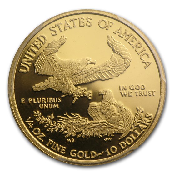 2010-W 1/4 oz Proof American Gold Eagle PR-70 DCAM PCGS