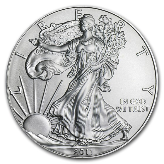 2011 1 oz American Silver Eagles (20-Coin MintDirect® Tube)