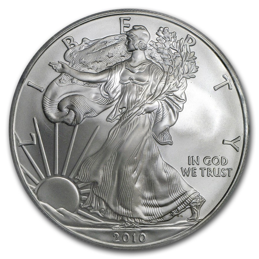 2010 American Silver Eagle MS-70 PCGS
