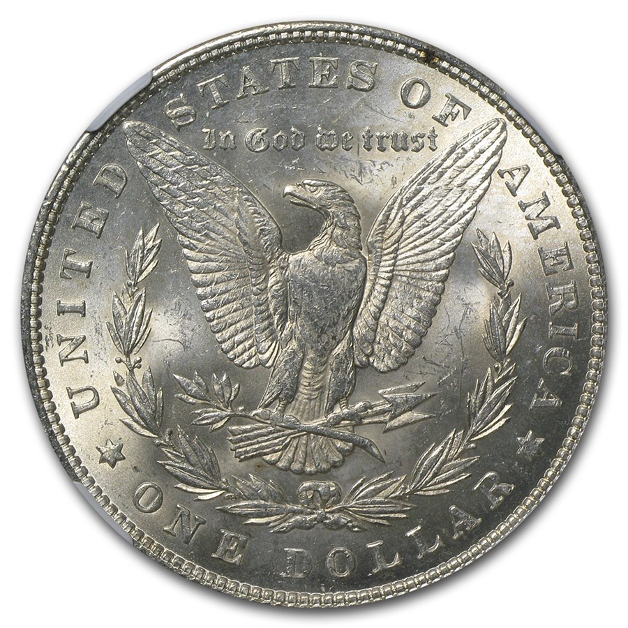 1878-1904 Morgan Dollars MS-62 NGC