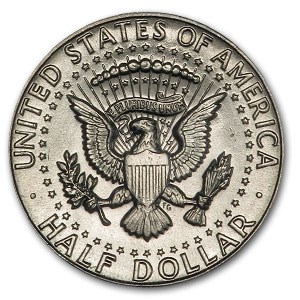 1966 Kennedy Half Dollar BU