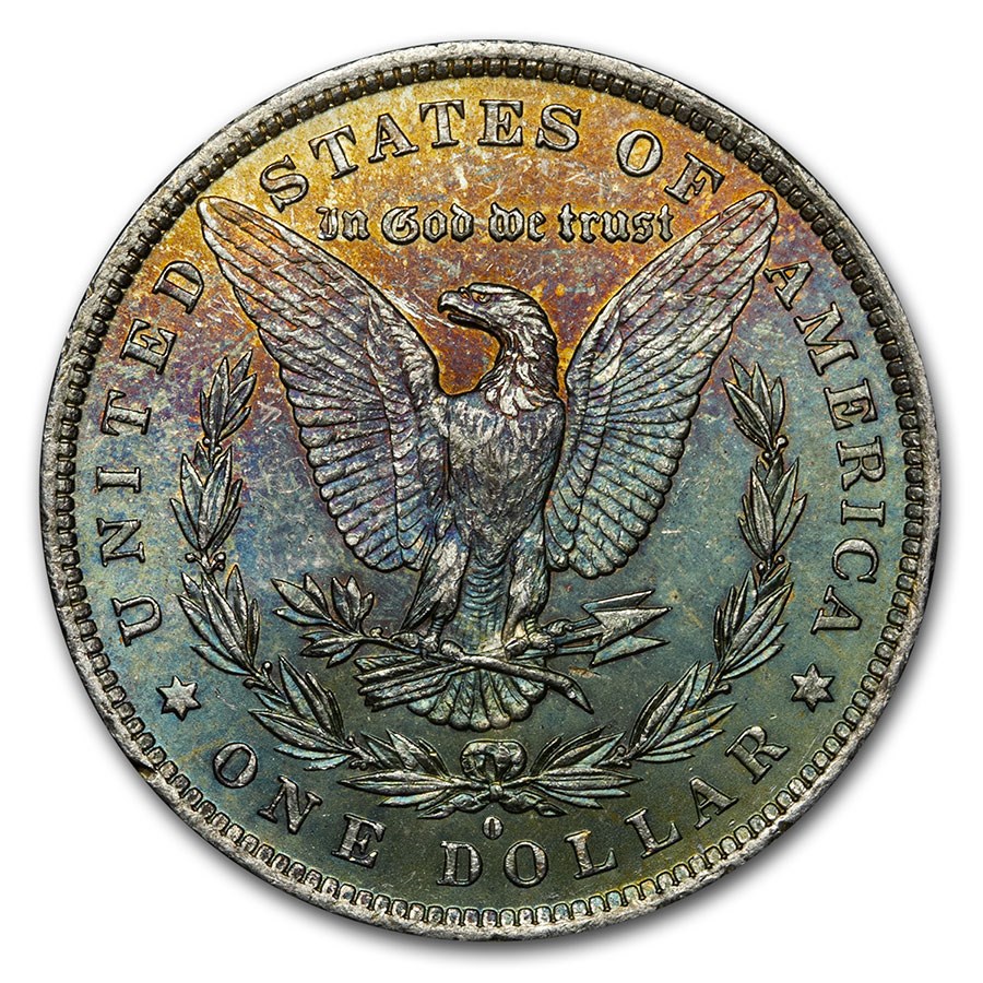1878-1904 Morgan Dollars BU (Beautifully Toned)