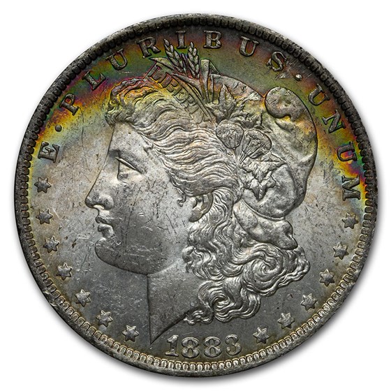 1878-1904 Morgan Dollars BU (Beautifully Toned)