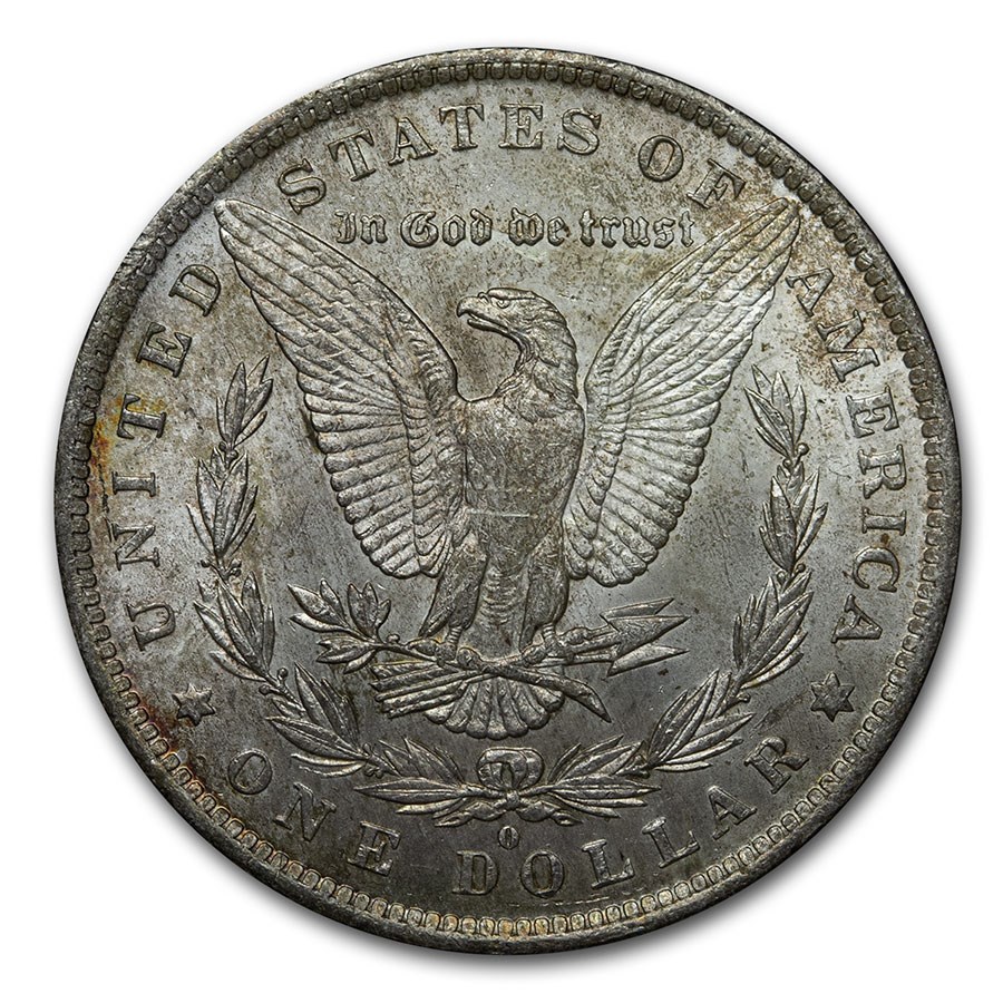 1878-1904 Morgan Dollars BU (Beautifully Toned)