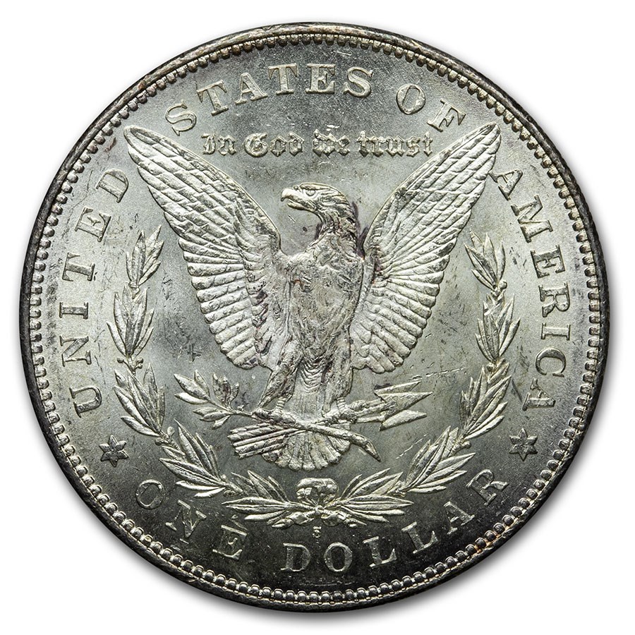 1878-1904 Morgan Dollars BU (Beautifully Toned)