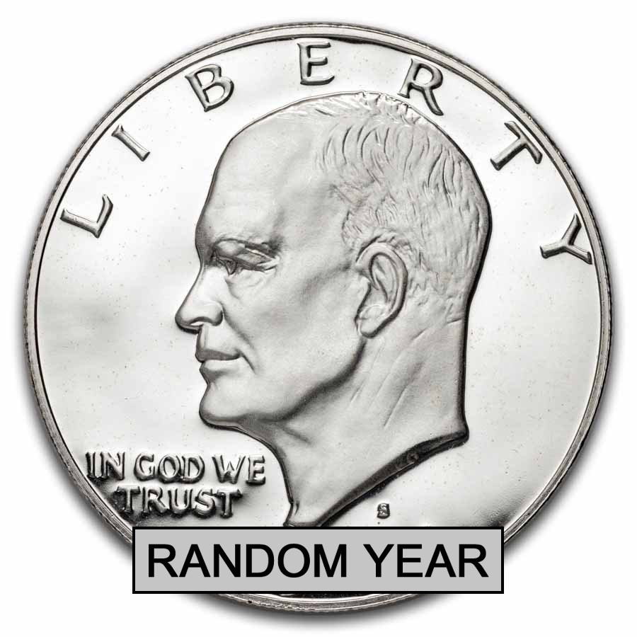 1971-1976 40% Silver Eisenhower Dollar Proof
