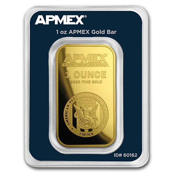 1 oz Gold Bar - APMEX (TEP) 1 oz Gold Bar - APMEX (TEP)