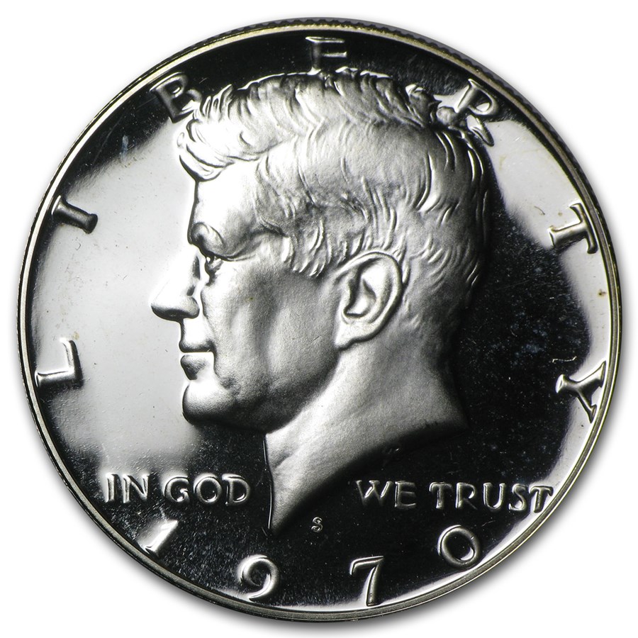 1970-S Kennedy Half Dollar Gem Proof