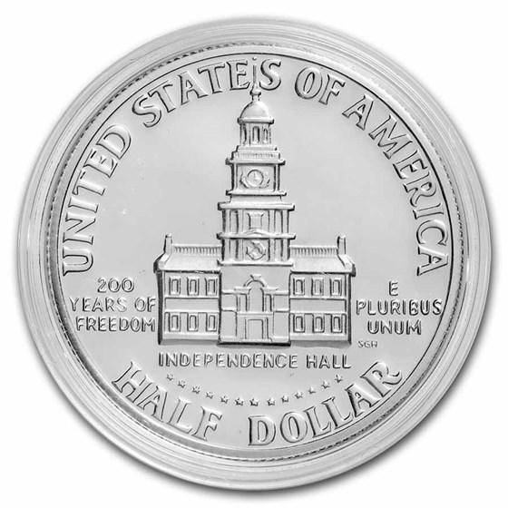 1976-S 40% Silver Kennedy Half Dollar Gem Proof (In Capsules)