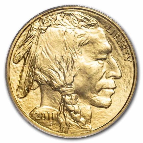 2011 1 oz Gold Buffalo MS-70 PCGS (FirstStrike®)