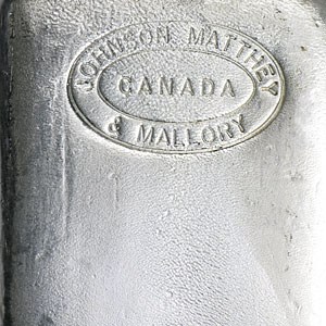 1 kilo Silver Bar - Johnson Matthey & Mallory (Maple Leaf)