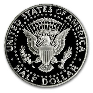 2001-S Silver Kennedy Half Dollar Gem Proof